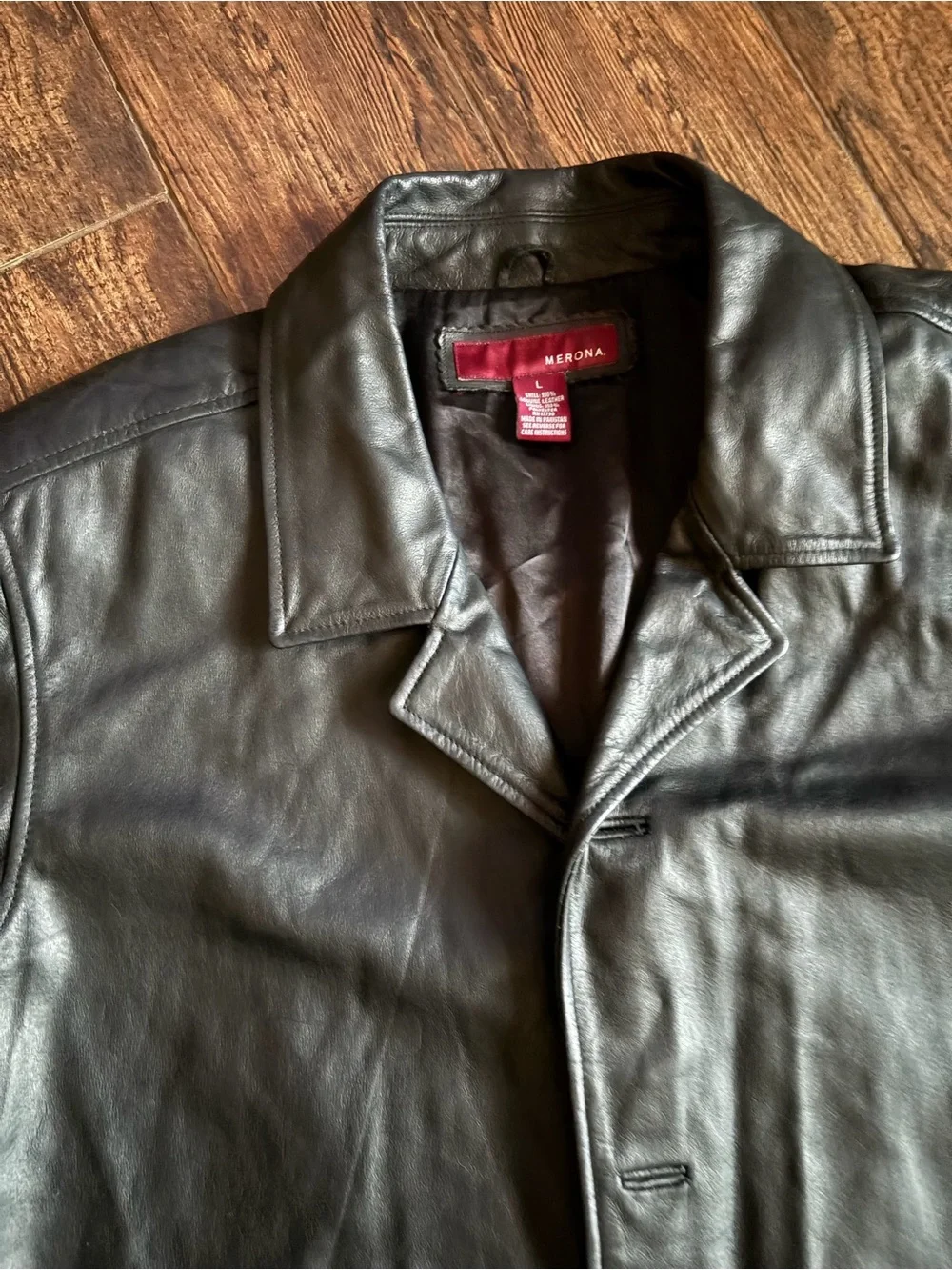 Merona 100%genuine leather jacket